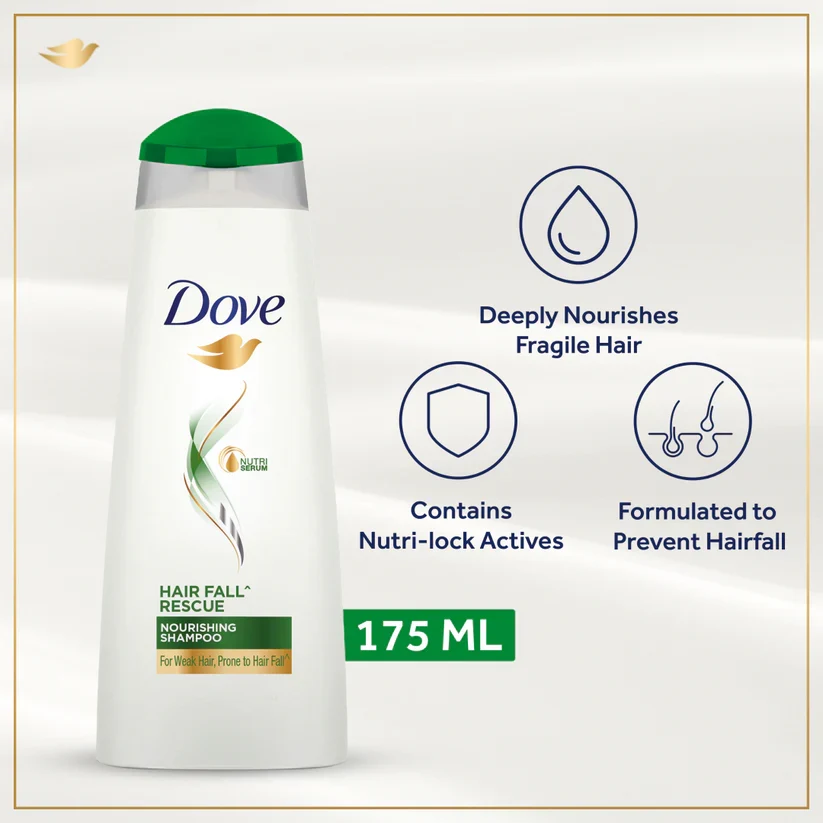 DOVE SHAMPOO HAIR FALL 175ML